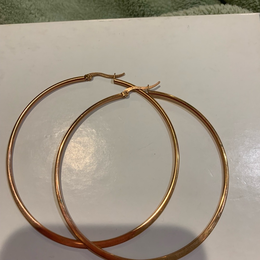 Gold Hoop Earrings